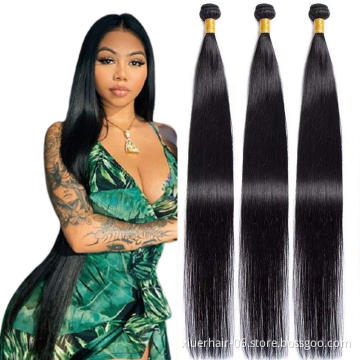 free shipping natural wave yaki straight human remy pack brazilian hair bundles and closure set